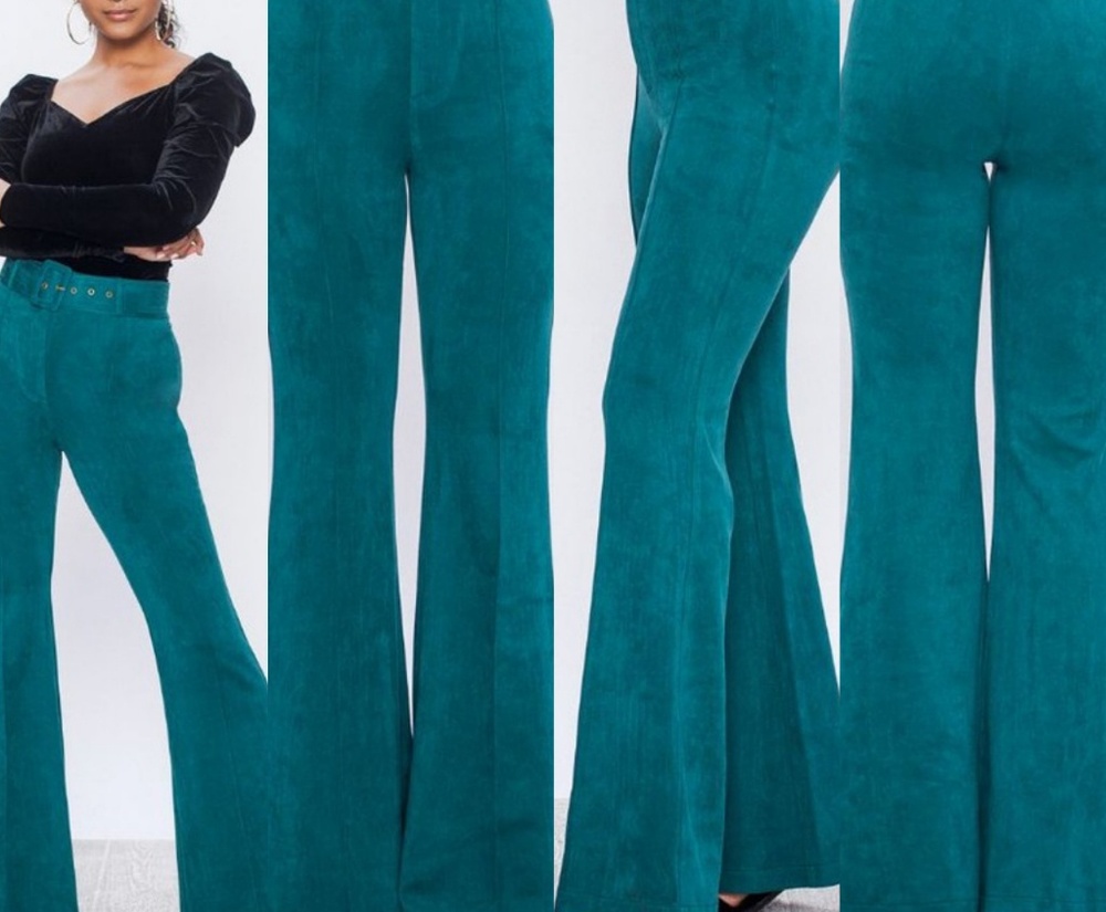 Bobbi Faux Suede Pants